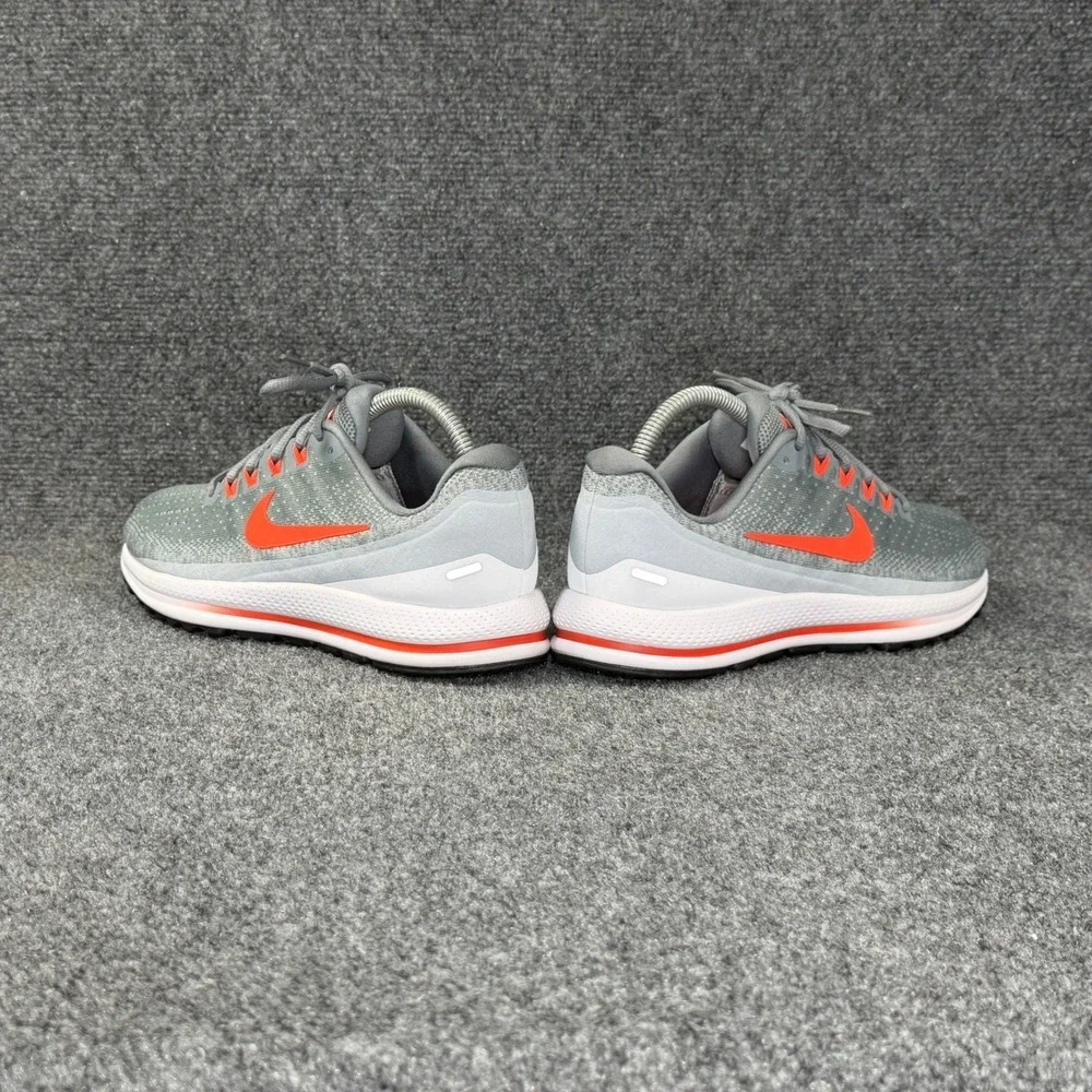 Nike Air Zoom‎ Vomero 13 Running Shoes Women's 8.5 Grey Orange Athletic Training